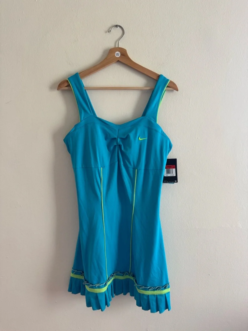 NWT y2k Nike tennis dress blue green large active dress - Picture 1 of 6